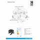 Спот MarkSlojd Sweden BARCELONA Ceiling 3L Black 107348