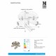 Спот MarkSlojd Sweden BARCELONA Ceiling 3L Steel 107350