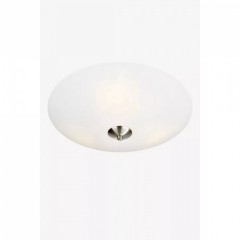 Стельовий світильник MarkSlojd Sweden POLAR Plafond 2L 35cm Frosted/Steel 107360
