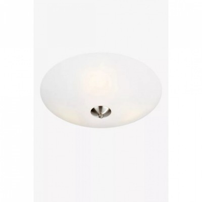 Стельовий світильник MarkSlojd Sweden POLAR Plafond 2L 35cm Frosted/Steel 107360