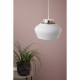 Підвісний світильник MarkSlojd Sweden KOM Pendant 31cm White/Steel 107379