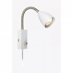 Бра - спот MarkSlojd Sweden CIRO Wall Flex 1L White/Steel 107410