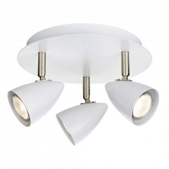 Спот MarkSlojd Sweden CIRO Ceiling 3L White/Steel 107412