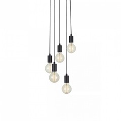 Люстра MarkSlojd Sweden SKY Pendant 5L Round Black 107467