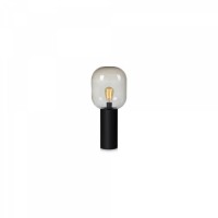 Настільна лампа MarkSlojd Sweden BROOKLYN Table 1L 56cm Black/Smoke 107479