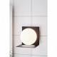 Бра MarkSlojd Sweden ZENIT Wall 1L IP44 Black/Opal 107495
