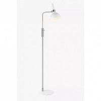 Торшер MarkSlojd Sweden LARRY Floor 1L White/Steel 107501