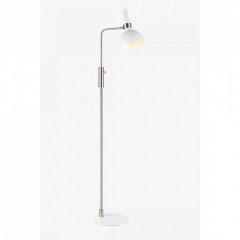 Торшер MarkSlojd Sweden LARRY Floor 1L White/Steel 107501
