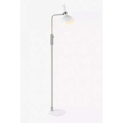 Торшер MarkSlojd Sweden LARRY Floor 1L White/Steel 107501