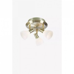 Спот MarkSlojd Sweden Vero Ceiling 3L Antique/Opal 107506