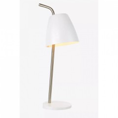 Настільна лампа MarkSlojd Sweden SPIN Table 1L White/Steel 107729