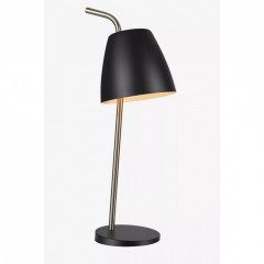 Настільна лампа MarkSlojd Sweden SPIN Table 1L Black/Steel 107730