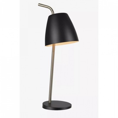 Настільна лампа MarkSlojd Sweden SPIN Table 1L Black/Steel 107730