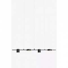Підвісний світильник MarkSlojd Sweden ROW Pendant 4L Black 107746
