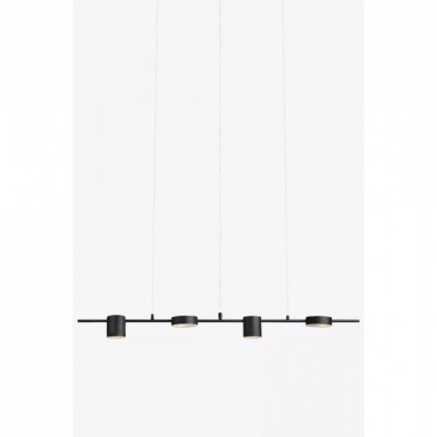 Підвісний світильник MarkSlojd Sweden ROW Pendant 4L Black 107746