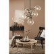 Люстра MarkSlojd Sweden ANDREW Pendant 6L Black/Clear 107748