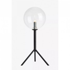 Настільна лампа MarkSlojd Sweden ANDREW Table 1L Black/Clear 107749