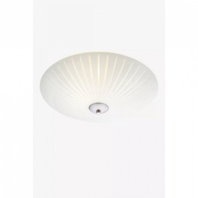 Стельовий світильник MarkSlojd Sweden CUT Plafond 3L 43cm White/Steel 107759
