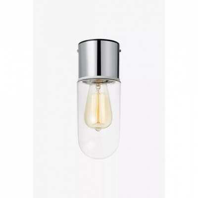 Накладний світильник MarkSlojd Sweden ZEN Ceiling 1L Chrome/Clear IP44 107794