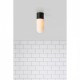 Накладной светильник MarkSlojd Sweden ZEN Ceiling 1L Black/White IP44 107797