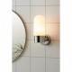 Бра MarkSlojd Sweden ZEN Wall 1L Chrome/White IP44 107799