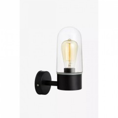 Бра MarkSlojd Швеция ZEN Wall 1L Black/Clear IP44 107800