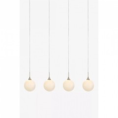 Підвісний світильник MarkSlojd Sweden QUATTRO XL Pendant 4L Antique/White 107869