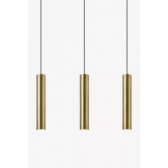 Підвісний світильник MarkSlojd Sweden RUBEN Pendant 3L Brushed Brass 107883