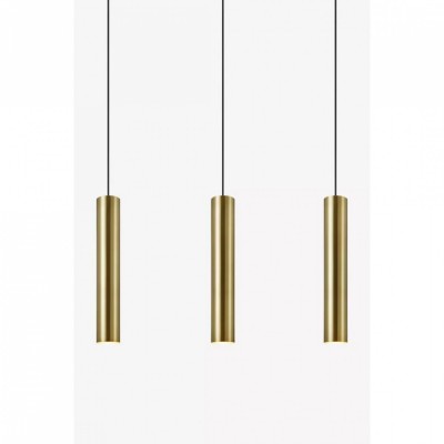 Підвісний світильник MarkSlojd Sweden RUBEN Pendant 3L Brushed Brass 107883