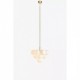 Люстра MarkSlojd Sweden MERLOT Pendant 13L Brass/White 107903