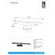 Бра MarkSlojd Sweden NEPTUNUS Wall 9W LED Black IP44 107909
