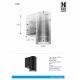 Архітектурне освітлення MarkSlojd Sweden PIPE Wall 1L Black IP44 107914