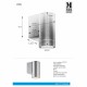 Архітектурне освітлення MarkSlojd Sweden PIPE Wall 1L Aluminium IP44 107915