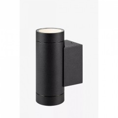 Архітектурне освітлення MarkSlojd Sweden PIPE Wall 2L Black IP44 107916
