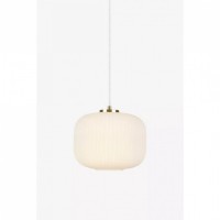 Люстра MarkSlojd Sweden SOBER Pendant 1L Brushed Brass/White 107918