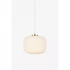 Люстра MarkSlojd Sweden SOBER Pendant 1L Brushed Brass/White 107918