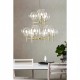 Люстра MarkSlojd Sweden CROWN Pendant 9L Brass/Clear 107920