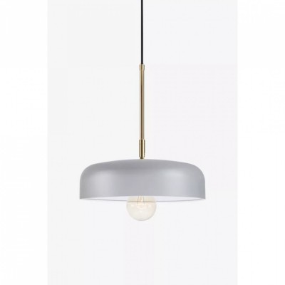 Підвісний світильник MarkSlojd Sweden CAEN Pendant 1L Grey/Brass 107924