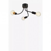 Люстра MarkSlojd Sweden MEDUSA Ceiling 3L Black 107930