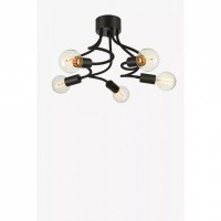 Люстра MarkSlojd Sweden MEDUSA Ceiling 5L Black 107931