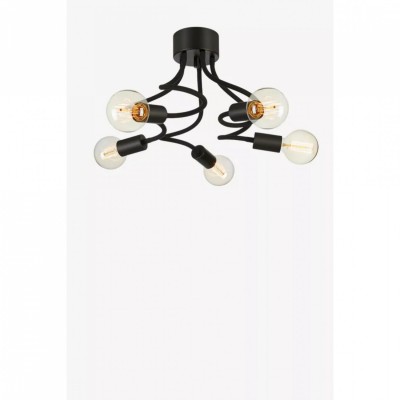 Люстра MarkSlojd Sweden MEDUSA Ceiling 5L Black 107931