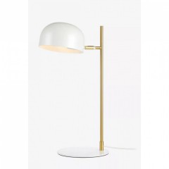 Настільна лампа MarkSlojd Sweden POSE Table 1L White/Brushed Brass 107937