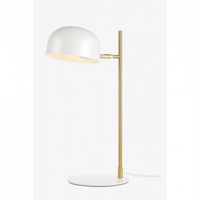 Настільна лампа MarkSlojd Sweden POSE Table 1L White/Brushed Brass 107937