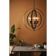 Люстра MarkSlojd Sweden ORBIT Pendant 3L Matt Black 107942