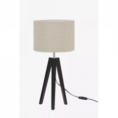 Настільна лампа MarkSlojd Sweden LUNDEN Table 1L Black/Beige 107944