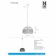Подвесной светильник MarkSlojd Sweden COTTAGE Pendant 1L Black 107981