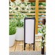 Столбик MarkSlojd Sweden GARDEN 24 Cylinder Frame 54cm 6W White/Black 107987