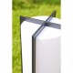 Столбик MarkSlojd Sweden GARDEN 24 Cylinder Frame 54cm 6W White/Black 107987