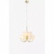 Люстра MarkSlojd Sweden BIANCO Pendant 9L Gold/White 107994