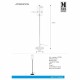 Торшер MarkSlojd Sweden AFTERNOON Floor 1L Big Black/White IP44 107998